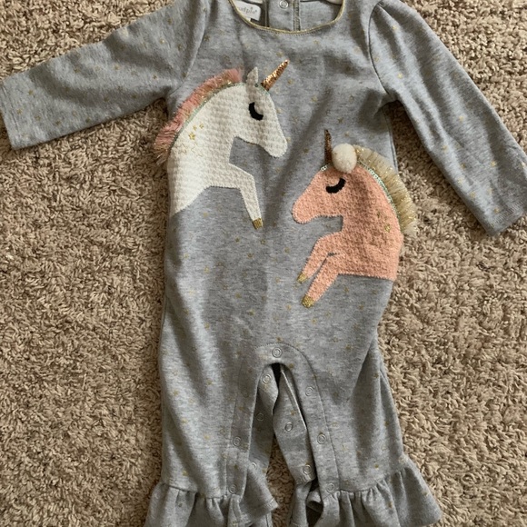 Mudpie 6-9m Unicorn - Picture 1 of 1